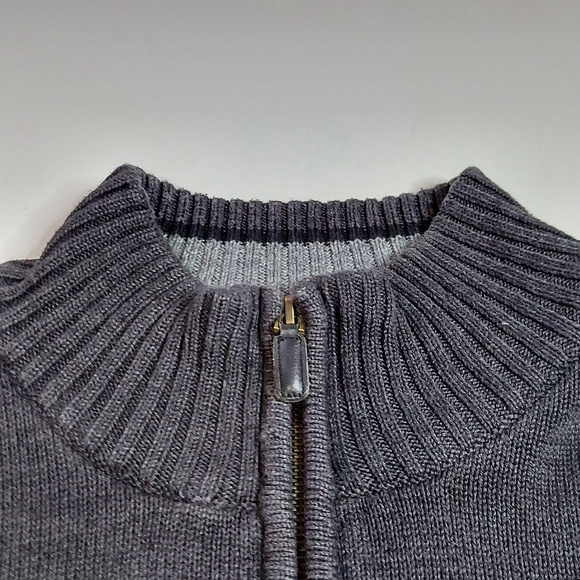 U.S Polo Assn. Vintage Knit 1/4 Zip Turtleneck - Picture 3 of 15
